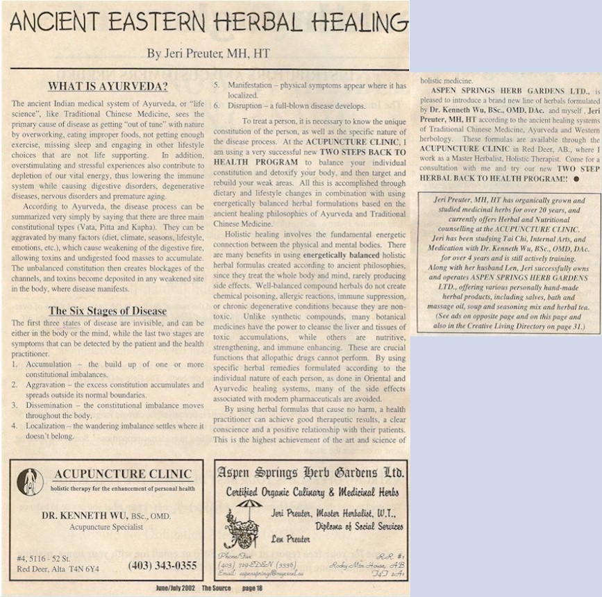 Ancient Eastern Herbal Healing